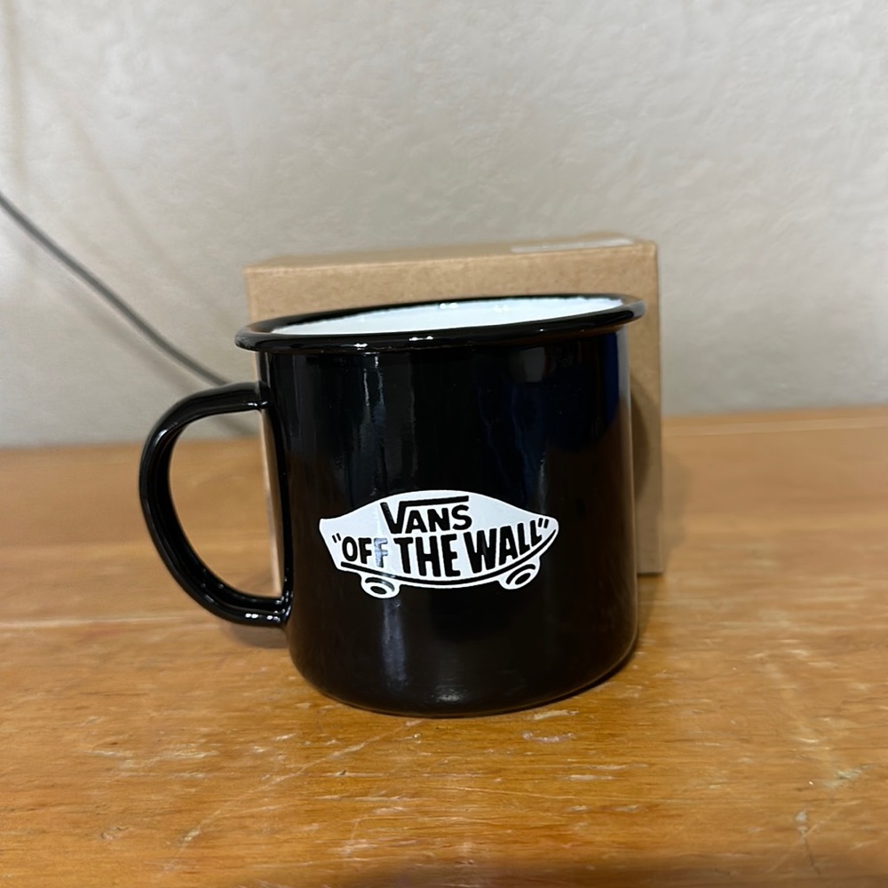 Vans Family tin enamel mug collectors item